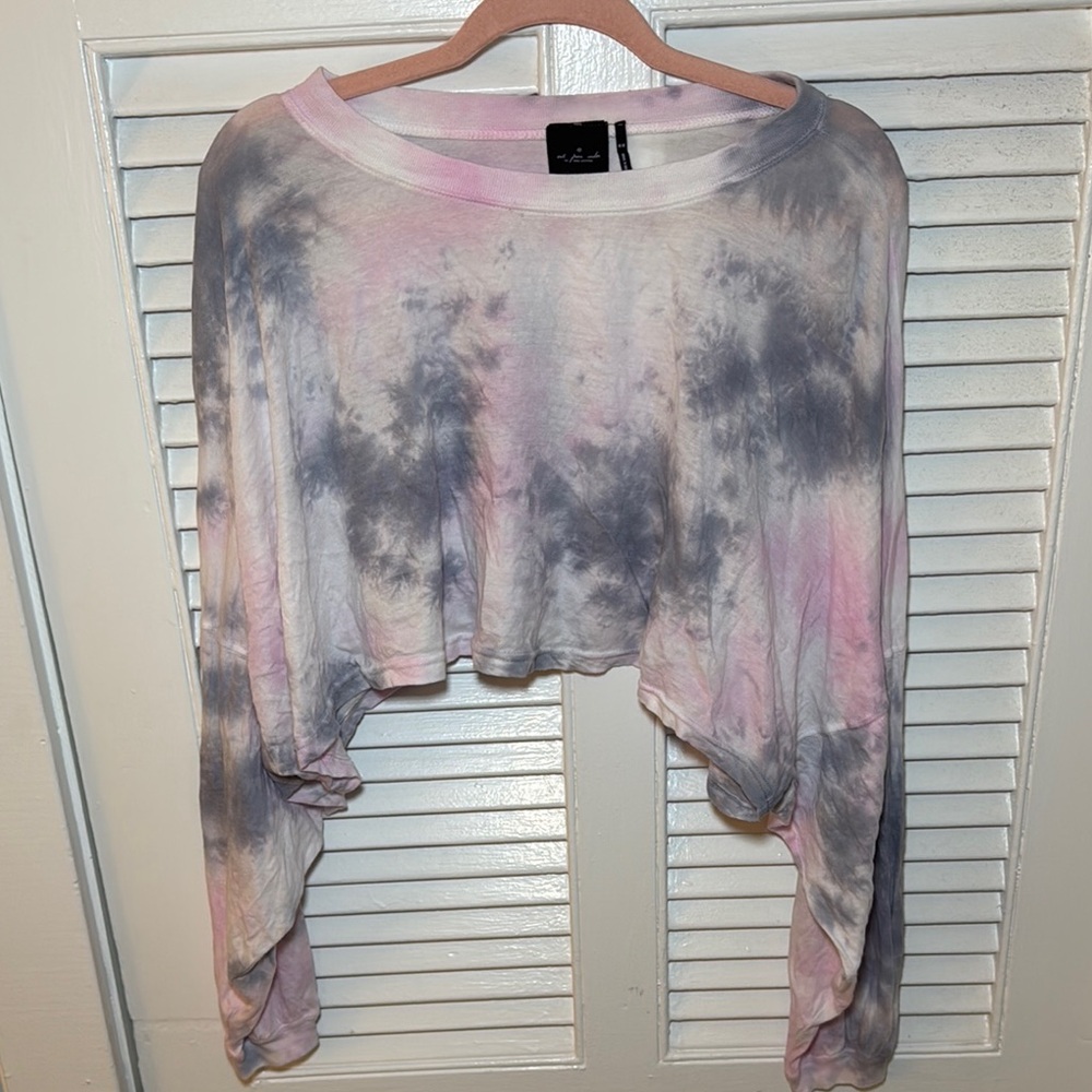 Tie-Dye Long Sleeve Top